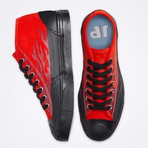 ASAP Nast x Converse Jack Purcell red converse